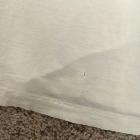 Howe Hollywood skull warning tee shirt pima cotton - Picture 2 of 6